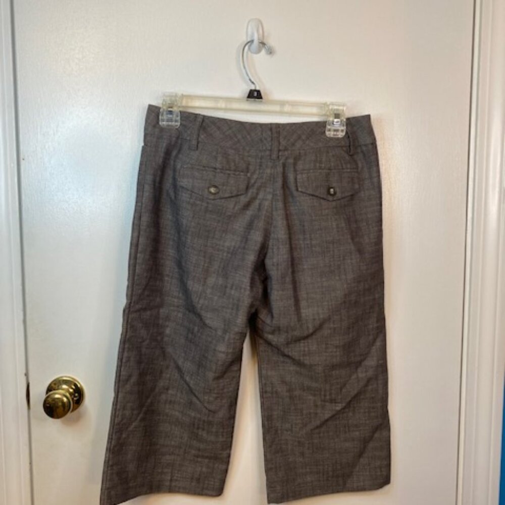 IZ Byer Gray/Brown Capri Dress pants - Picture 8 of 8